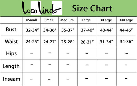 New Babaloo Size Chart